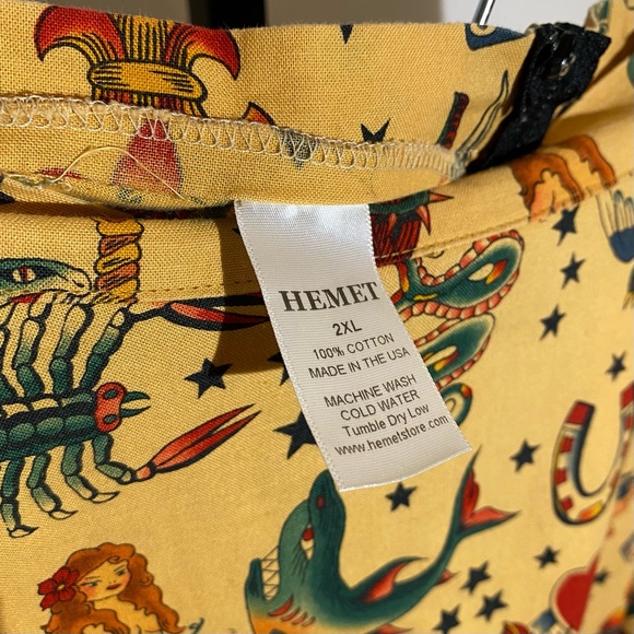 Hemet pinup circle skirt - Picture 3 of 4